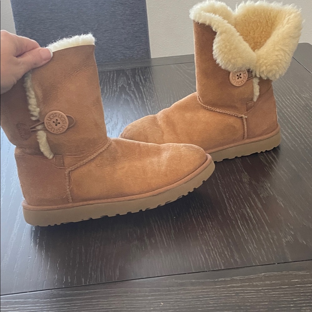 Cozy Tan UGG Shearling Boots